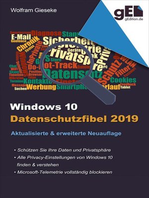 cover image of Windows 10 Datenschutzfibel 2019